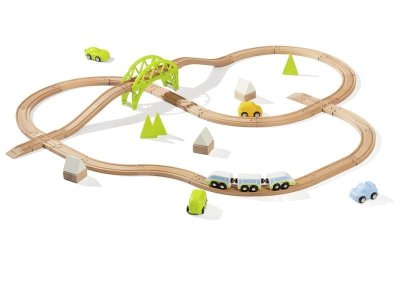 circuit-train-bois-animation-enfant-chateau-gonflable-noel