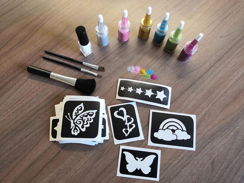 Achetez notre kit tatouages paillettes pour enfant