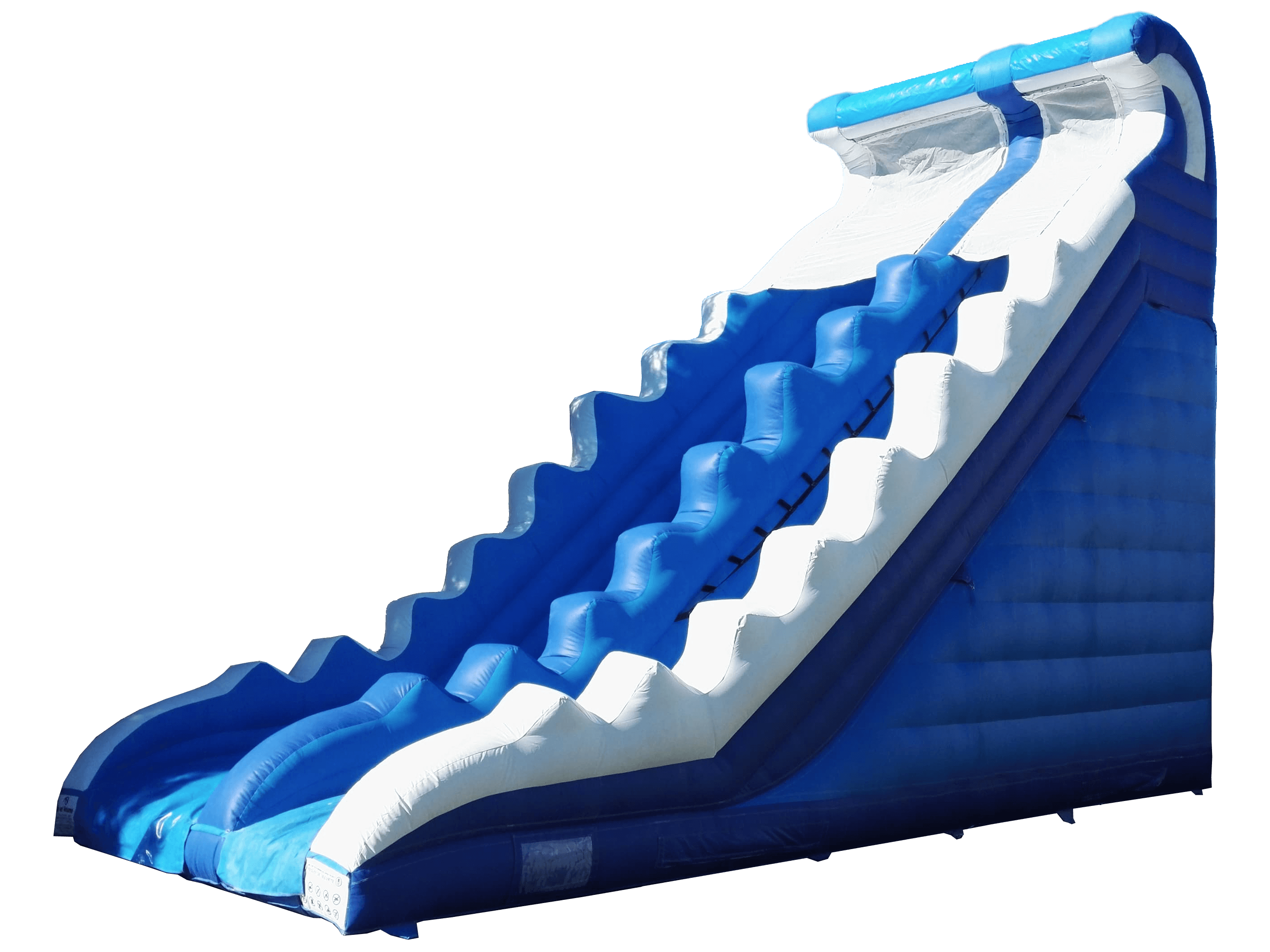 Toboggan gonflable tsunami